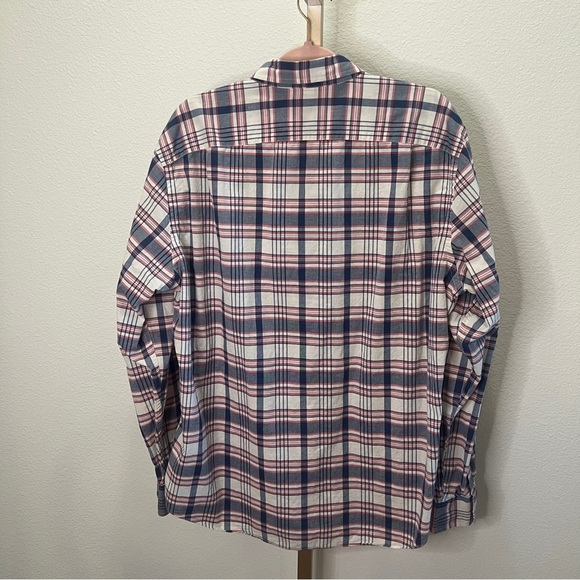 J. Crew summer plaid button down shirt XL - Picture 6 of 6